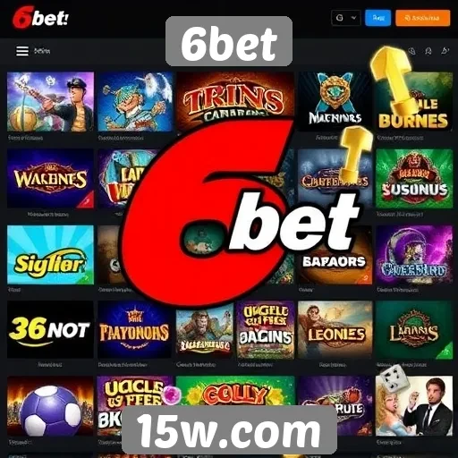 Plataforma 6bet oferece diversidade em jogos online